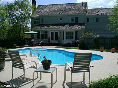 Exterior Back - with view of the salt-water pool