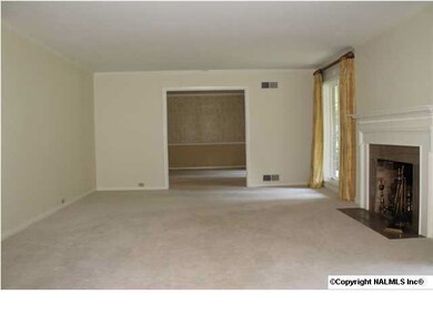 Living with fireplace