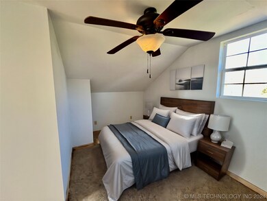 Upstairs Bedroom- Virtually Staged.