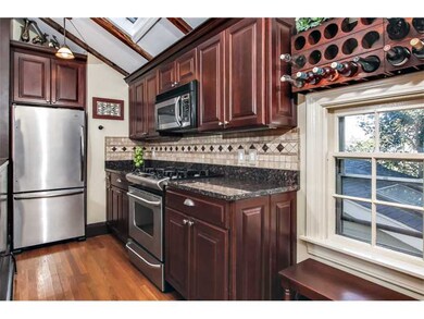 Kitchen. Beautiful cherry cabinets, granite counte