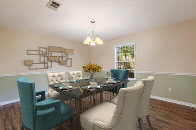 Dining Room Staged