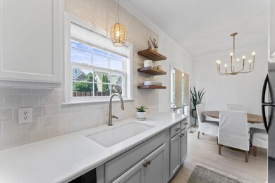 Renovated Kitchen with quartz countertops