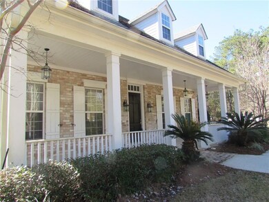 This porch is made for rocking chairs and relaxing