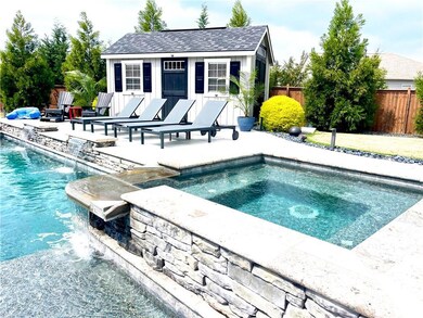 Workshop/Storage, Spa and custom pool