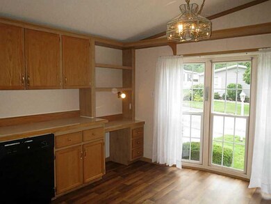 Kitchen. Home is larger than it appears with loads