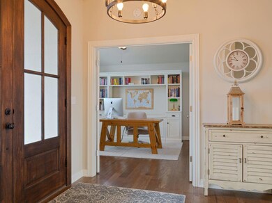 Double Glass Doors to Office/3rd Bedroom