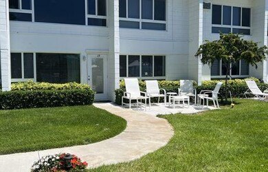 Back Patio of Condo