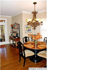 Breakfast Room just off the Kitchen and Great Room