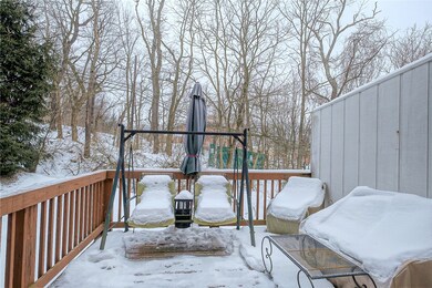 Deck off of the dining room