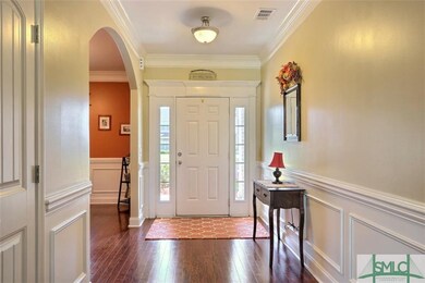 Impressive Trim molding over every door and window