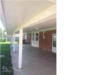 Covered patio