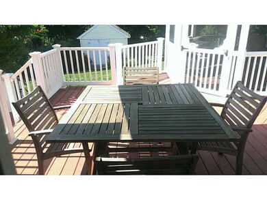 Patio/Deck. rear deck onto gazebo