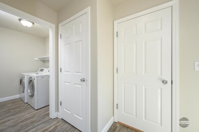 Laundry closet garage