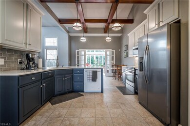 You will love the open flow from the king room to 