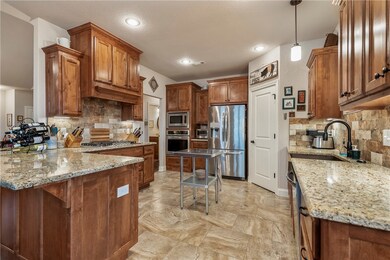 Spacious kitchen with lots of counter and cabinet