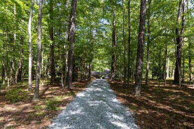 new rock driveway