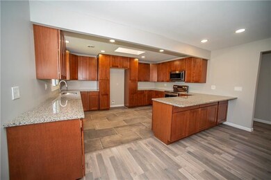 Huge custom kitchen