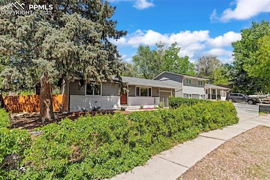 fully fenced front yard