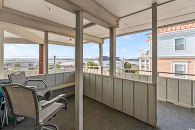 The front porch area serves as a 