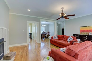 Over 9 ft Ceilings! Freshly Painted with SW Agreeable Gray & other Designer Colors. Fan Nailed Down Hardwood!