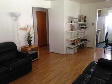 Living Room. Pergo flooring in living/dining room.