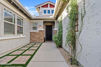 Front courtyard entry
