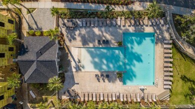 Community Pool Aerial View