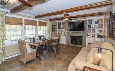 Family Room with Gas Fireplace