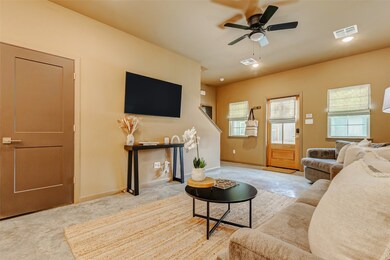 A generous wall offers the perfect spot for your m