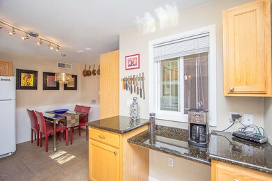 Granite Coffee Bar/Desk in Kitchen
