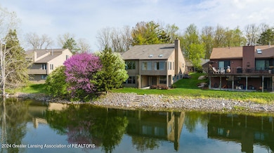 2421 EMERALD LAKE DR. Aerial Rear View