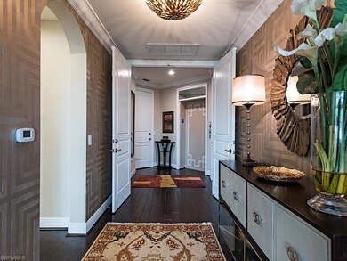Foyer with private elevator