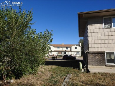 Room on west side of building for storage sheds
