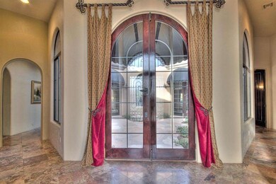Entry to courtyard