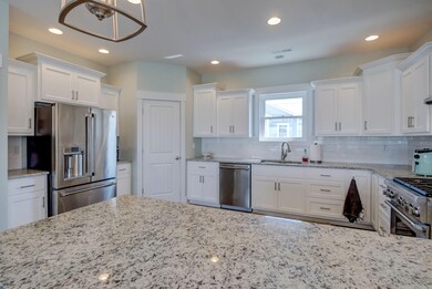 Granite Counters and All Wood Cabinets