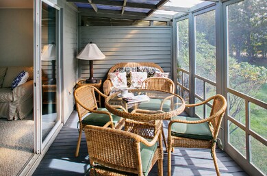 Screened-in porch
