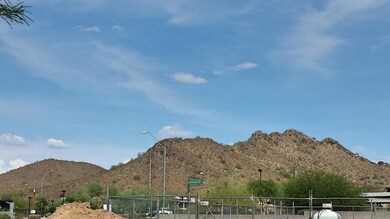 Mountain view from front of the home