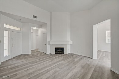 Unfurnished living room featuring light wood-style