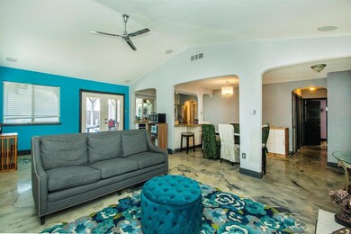 The open flow gives you a great entertaining area