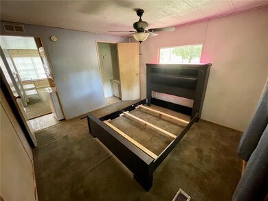 Master bedroom and bathroom