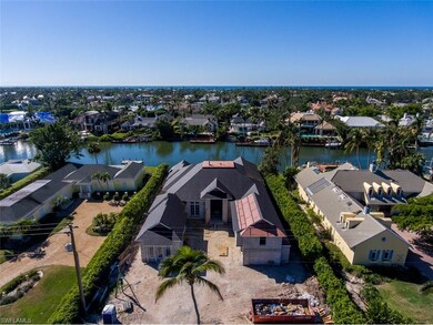 3380 Rum Row Port Royal Front Elevation with sunse