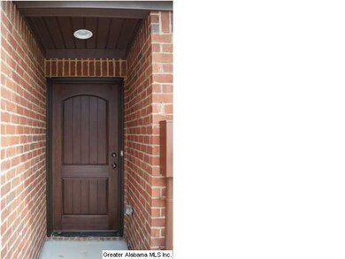 Covered brick entry