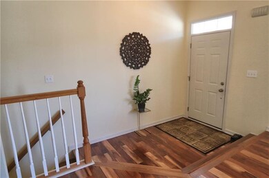 Beautiful hardwood floors upon entry