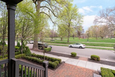Porch view of Schiller Park