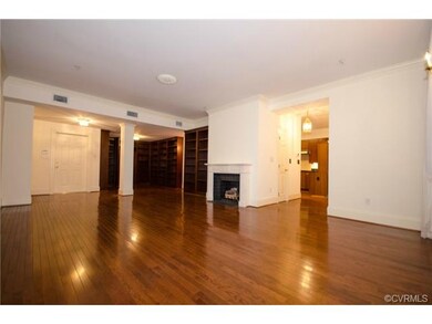 Living Room with gas fireplace