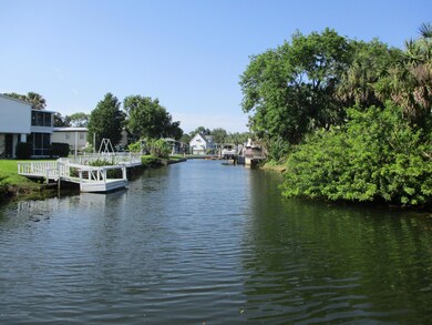 Looking down the canal