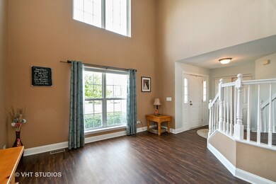 Gorgeous 2 story living room just painted.  New fl