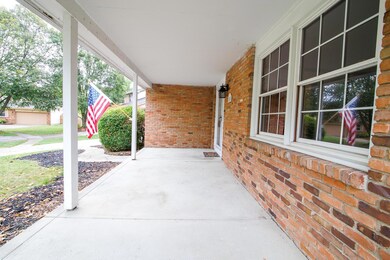 Nice Covered Front Porch