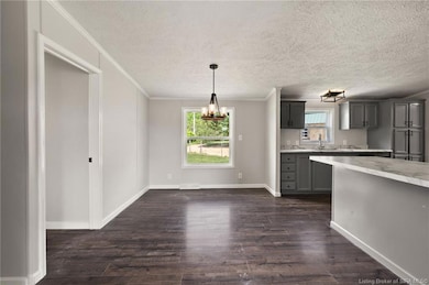 Spacious dining area