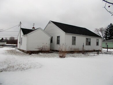 West side of home